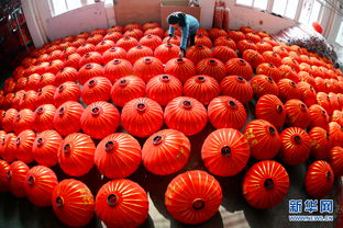 安徽合肥 赶制灯笼迎春节