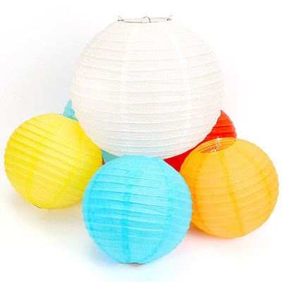 中秋节纸灯笼商场幼儿园节日装饰 好评好店