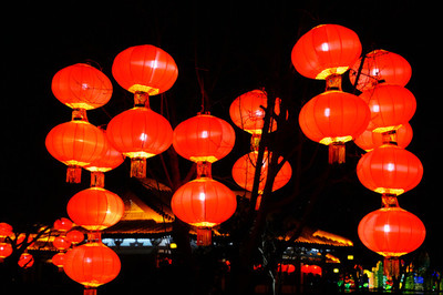 芙蓉园璀璨灯火恍如人间天堂