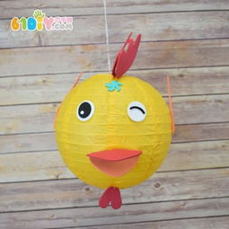 卡纸怎样做十二生肖灯笼