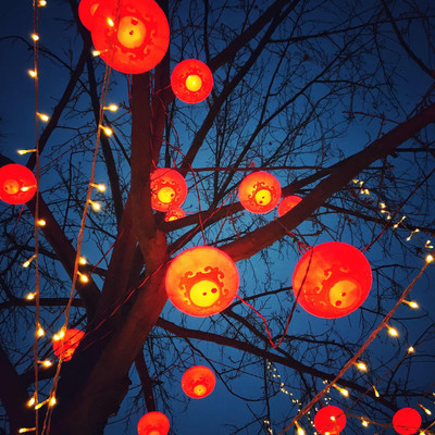 大红灯笼高高挂