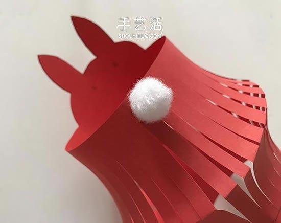 新年快要到了,快点和孩子一起做一个漂亮的小灯笼吧