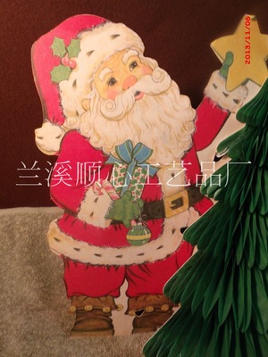 情人节产品 供应蜂窝纸灯笼圣诞节 圣诞灯笼钟 厂家直销底价出售__世界工厂网