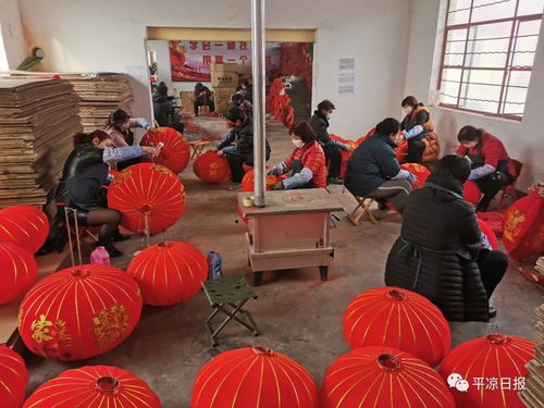 庄浪宫灯厂喜迎开门红，800万元订单照亮发展新篇章