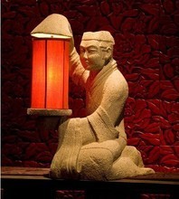 中式落地宫灯 传统工艺与现代设计的完美融合