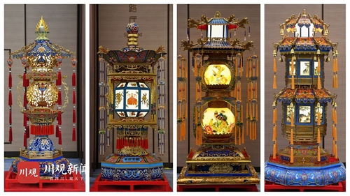 耀目进博会的自贡宫灯细节图来了，让你看个够